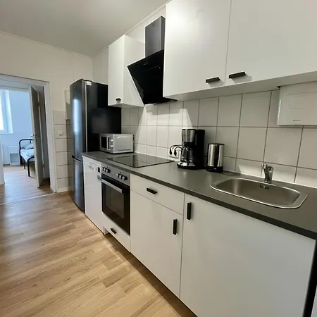 公寓 Homebase Mit Kueche Und 5 Einzelbetten